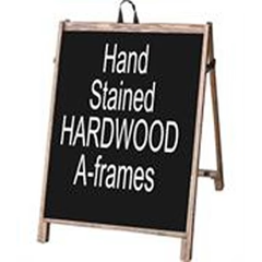 Wood A-Frames