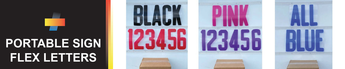 Moveable Lettering Sign Portable Sign Flex Letters