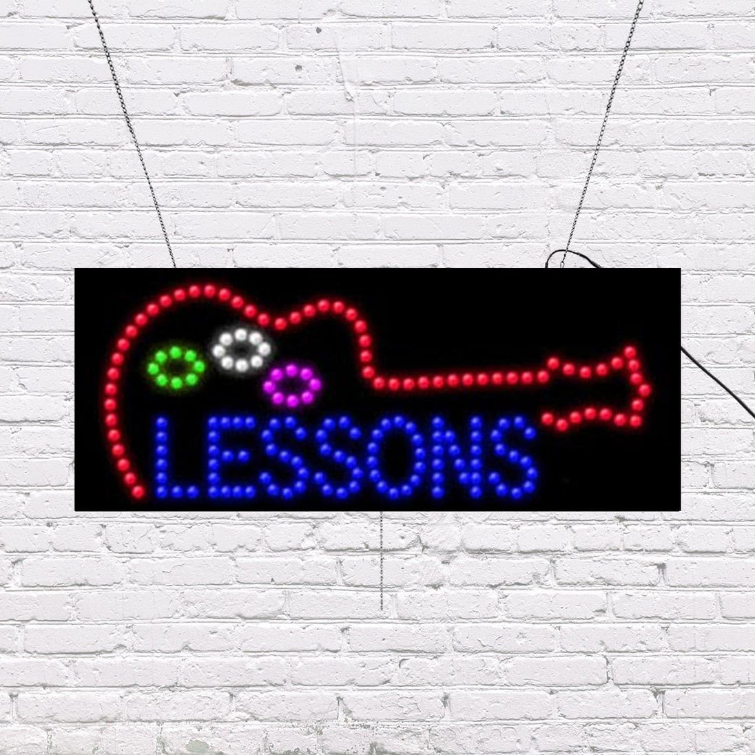 Lessson Class Sign LED Lessons Sign | Light Up Sign | 11