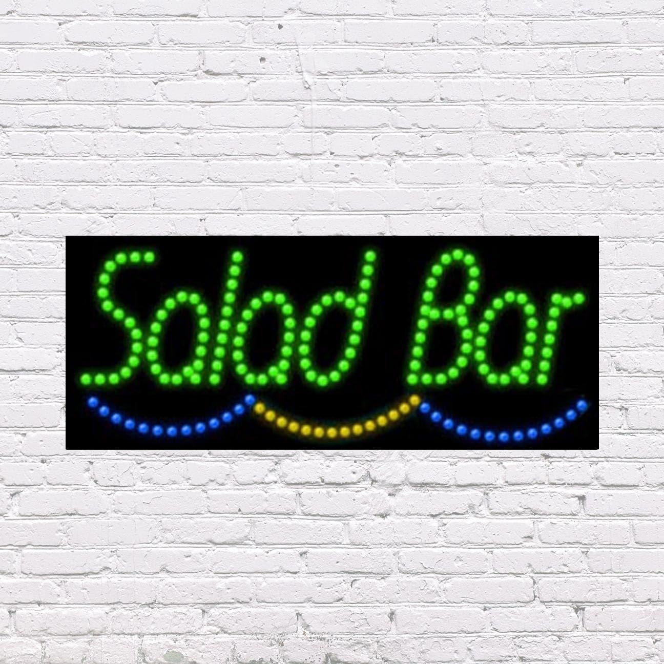 LED Salad Bar Sign | Light Up Sign | 11