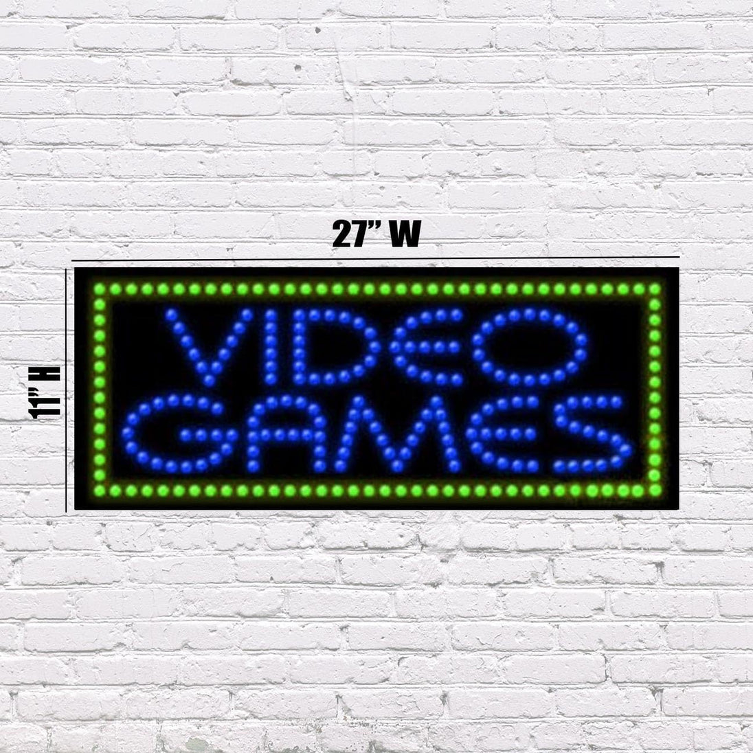 Computer Game Sign LED Video Games Sign | Light Up Sign | 11