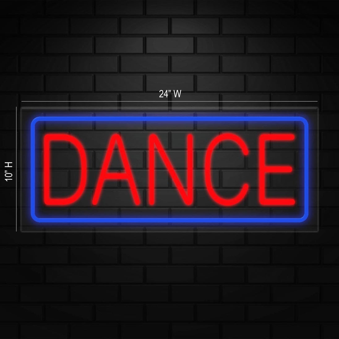 Dsnce Signs Dance Neon Sign for Retail Displays | LED Flex Neon | 24