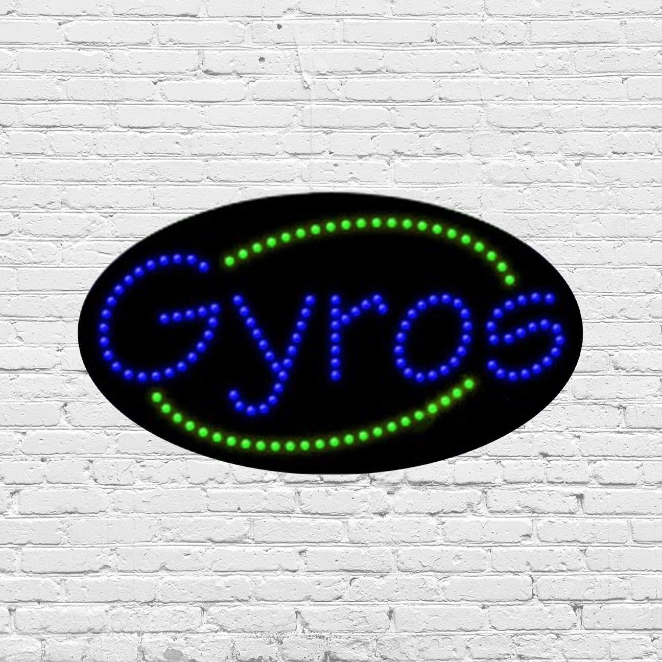 LED Gyros Sign for Retail Displays | Light Up Sign | 15