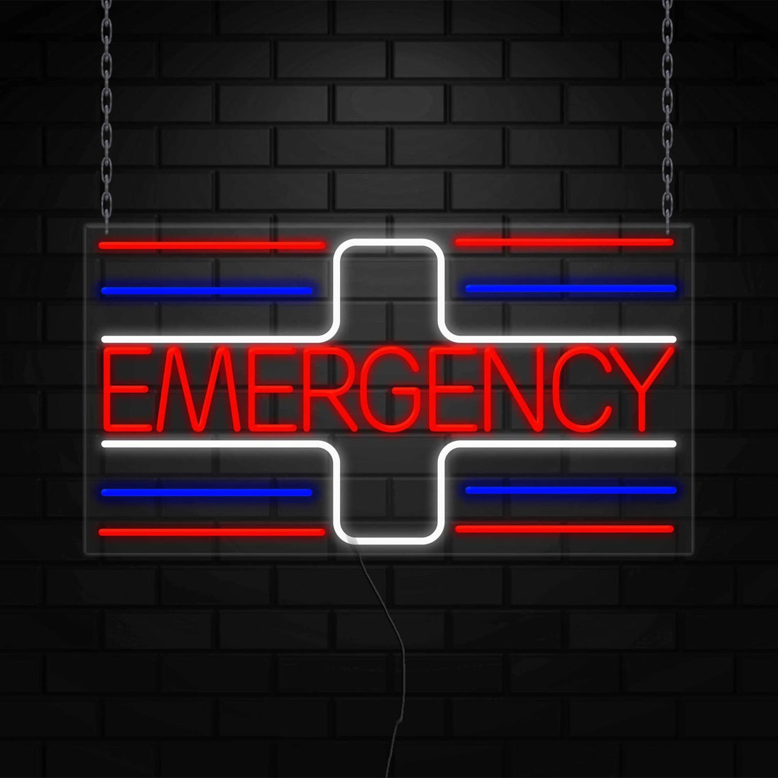 Led Emergency Message Sign Emergency Sign for Retail Displays | LED Flex Neon | 37