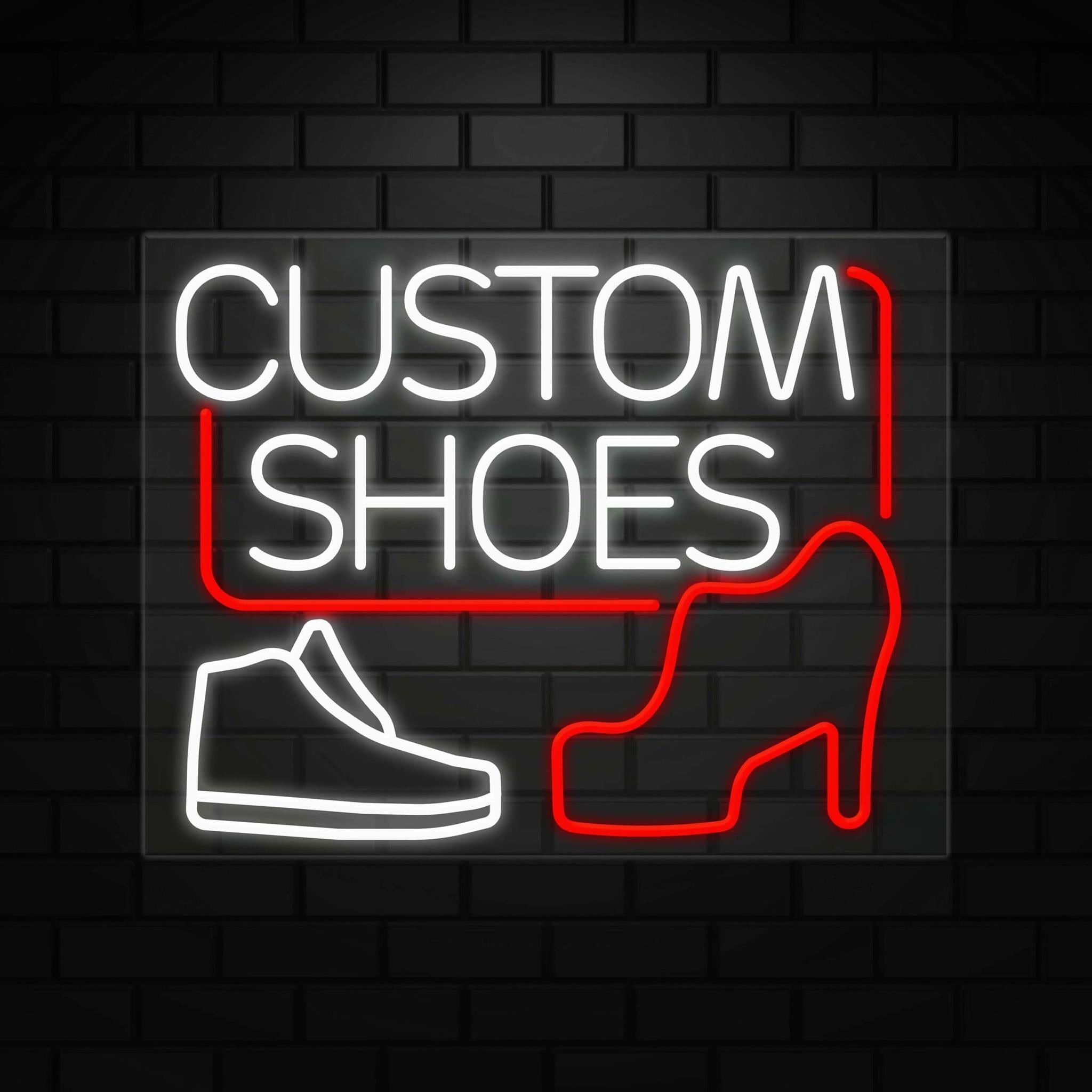 Custom Shoes Neon Sign for Retail Displays | LED Flex Neon | 31