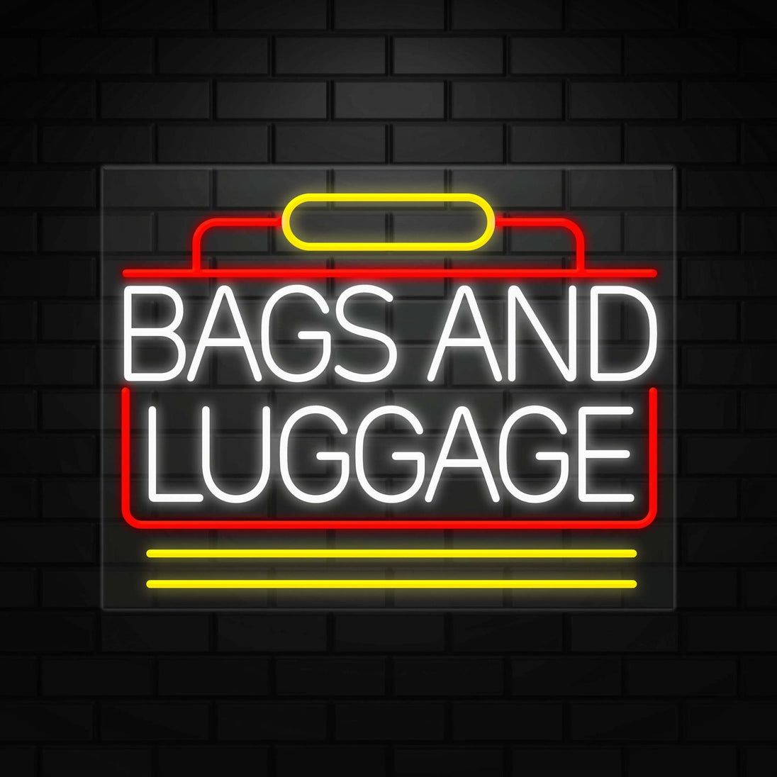 Bag Sign Bus Bags And Luggage Sign for Retail Displays | LED Flex Neon | 31